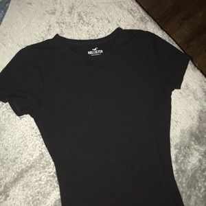 Hollister short sleeve ribbed body suite